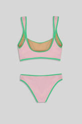 DUET SURF BIKINI TOP - CANDY PINK